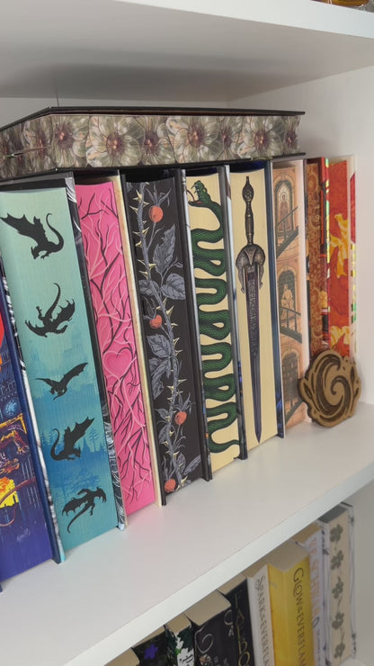 Magnetische Boekenlegger - Draakat Zonnebloem