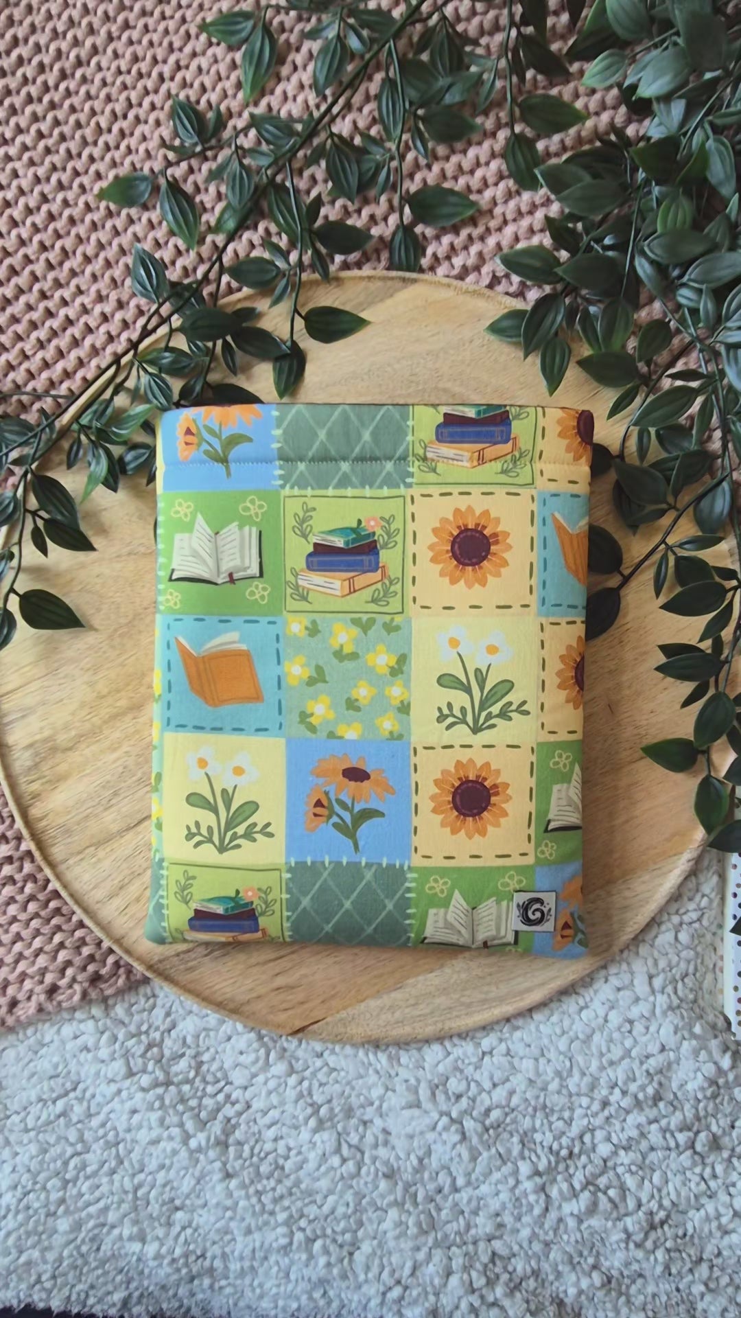 Booksleeve - Sunflower Patchwork
