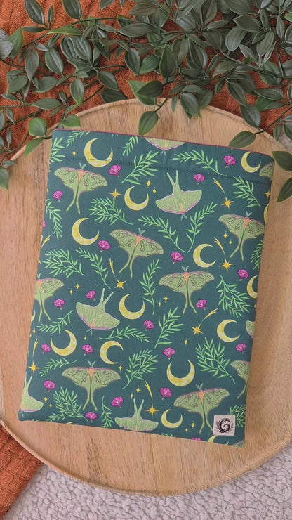 Booksleeve - Floral Luna Moth