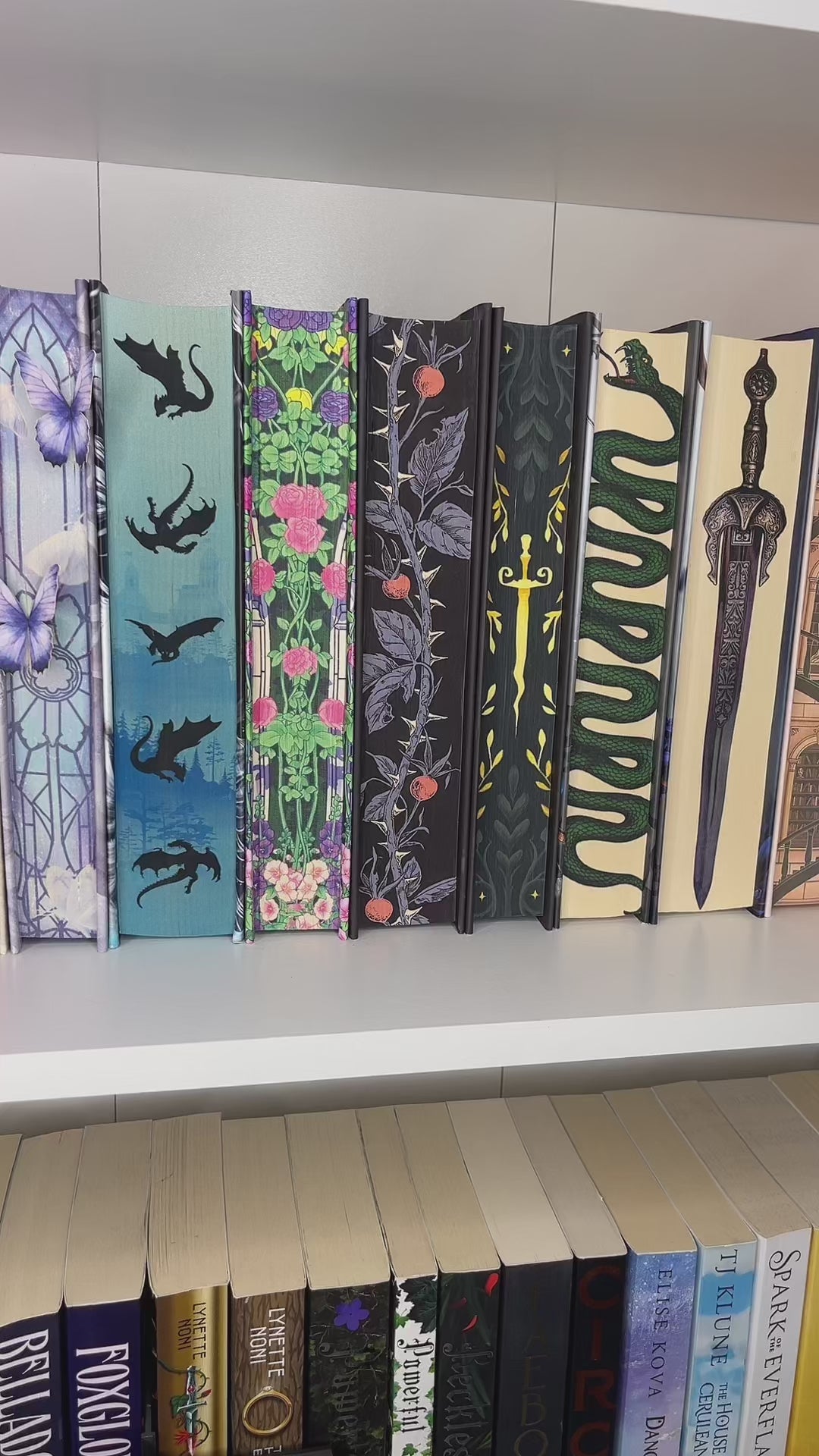 Bookshelf Peekout Sign - Literary Fiction