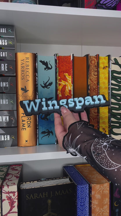 Bookshelf Peekout Sign - Wingspan