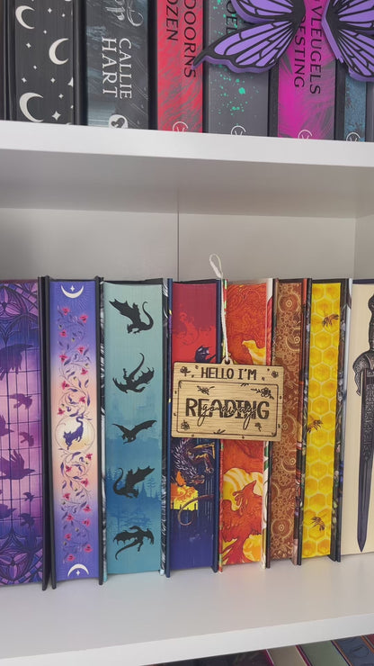 Bookish Ornament - I'm Reading