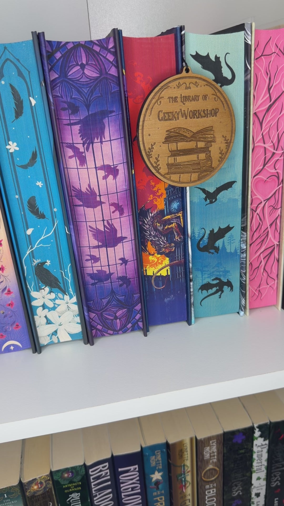 Bookish Postzegel Onderzetter - Spring Fever